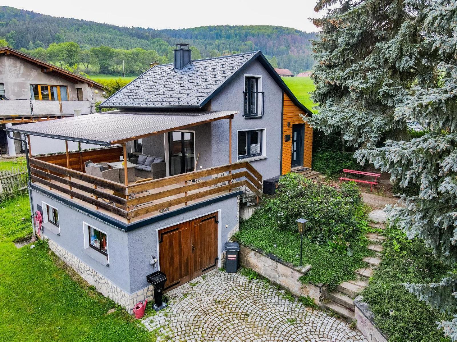 Residenz Waldfrieden Villa Garnsdorf ภายนอก รูปภาพ